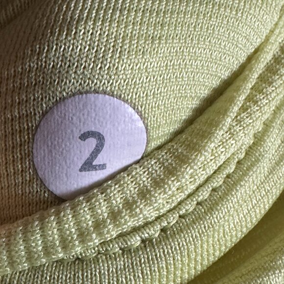 Lululemon Hotty Hot Short Dottie Dash Clarity Yellow Black / Black - Picture 8 of 8